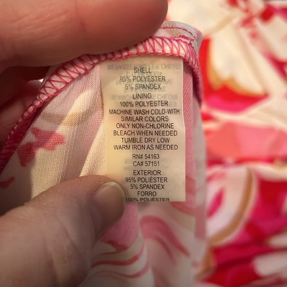 NWT Vince Camuto Women's Floral Printed Ity Maxi Dress in Pink Multi. - Picture 12 of 13